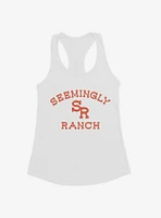 Seemingly Ranch Sign Girls Tank