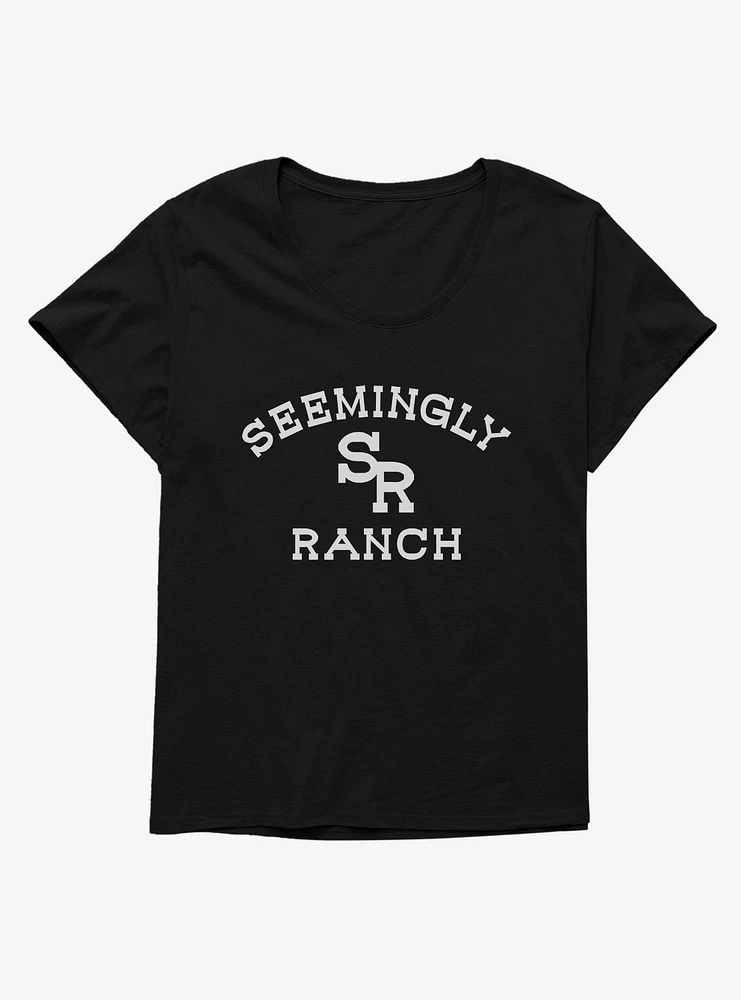 Hot Topic Seemingly Ranch Sign Girls T-Shirt Plus