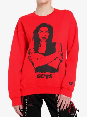 Olivia Rodrigo GUTS Red Girls Sweatshirt