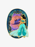 Loungefly Disney Aladdin Jasmine Lenticular 3 Inch Pin