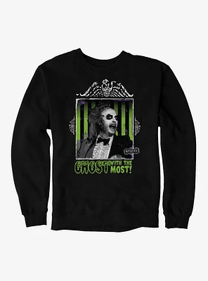 Beetlejuice Ghost With The Most! Sweatshirt