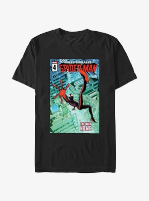 Marvel Spider-Man Miles Morales The Way Home Poster T-Shirt