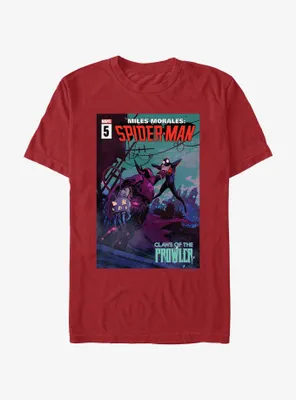 Marvel Spider-Man Claws Of The Prowler Poster T-Shirt