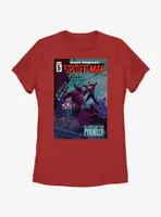 Marvel Spider-Man Claws Of The Prowler Poster Womens T-Shirt