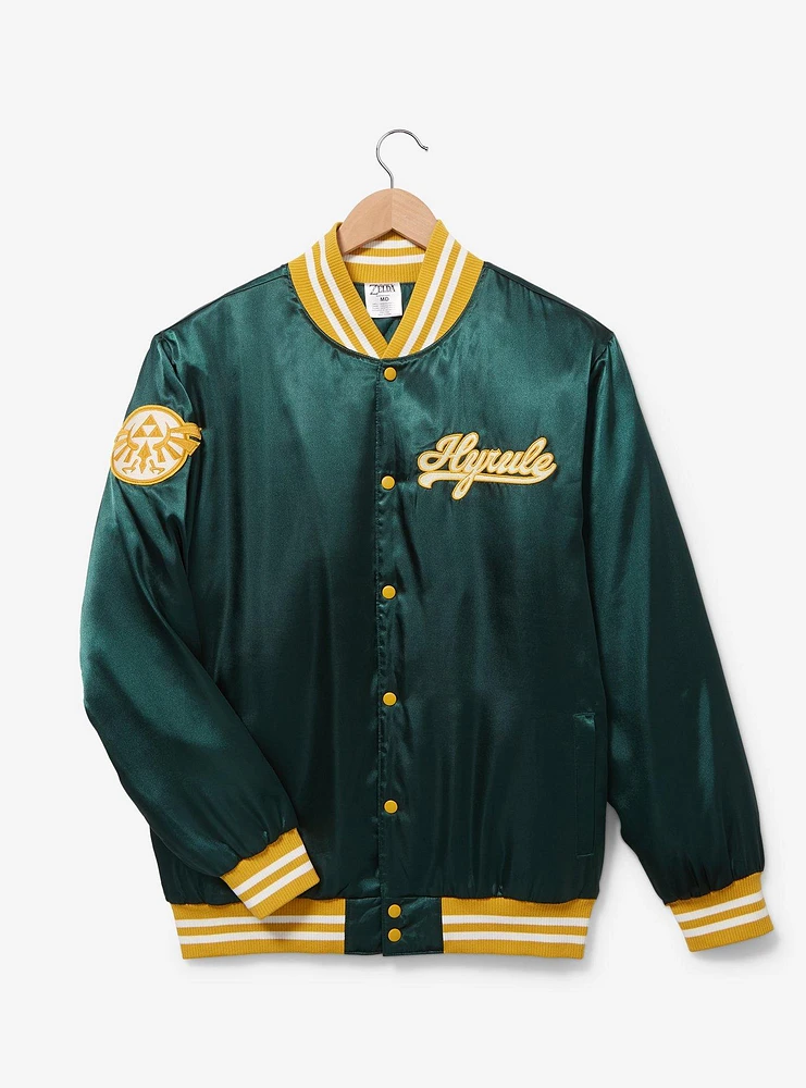 Nintendo The Legend of Zelda Hyrule Bomber Jacket — BoxLunch Exclusive