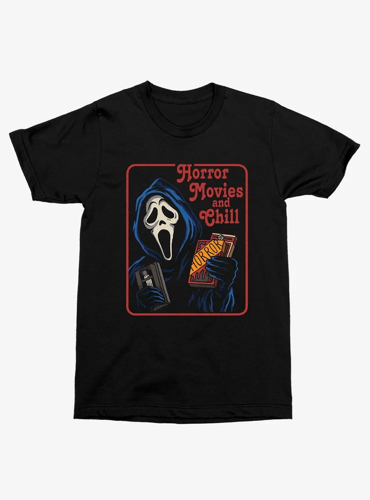 Scream Ghost Face Horror Movies & Chill T-Shirt