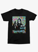 Scream Ghost Face Street Art T-Shirt