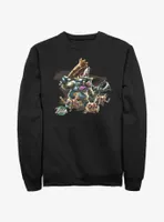 the Legend of Zelda: Tears Kingdom Bokoblin Boss Sweatshirt