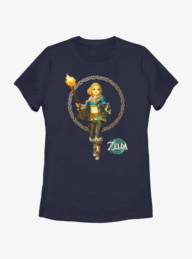 the Legend of Zelda: Tears Kingdom Solo Zelda Womens T-Shirt