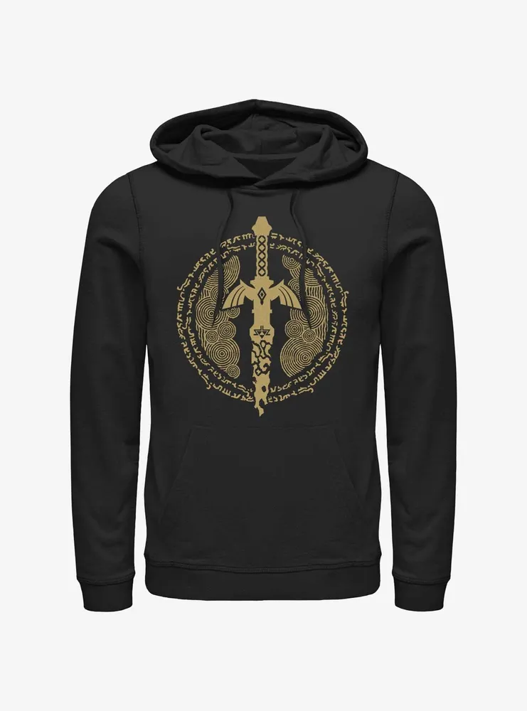 the Legend of Zelda: Tears Kingdom Master Sword Icon Hoodie