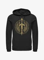 the Legend of Zelda: Tears Kingdom Master Sword Icon Hoodie