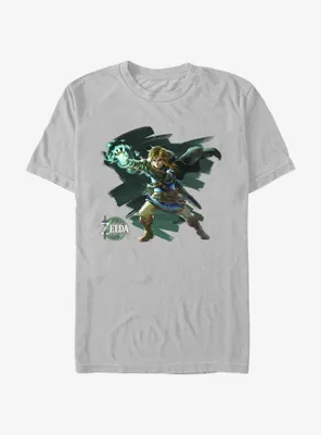 the Legend of Zelda: Tears Kingdom Painterly Link T-Shirt