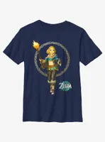 the Legend of Zelda: Tears Kingdom Solo Zelda Youth T-Shirt