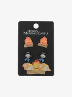 Studio Ghibli Howl's Moving Castle Characters Stud Earring Set