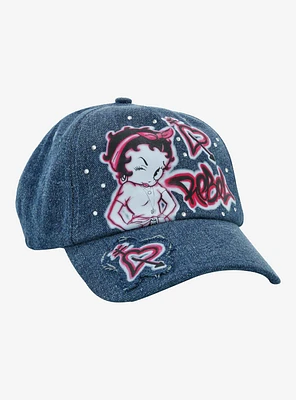 Betty  theo Airbrush Dad Cap