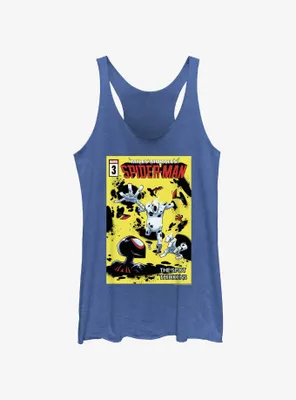 Marvel Spider-Man The Spot Thickens Poster Womens Tank Top