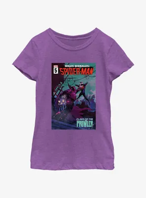 Marvel Spider-Man Claws Of The Prowler Poster Youth Girls T-Shirt