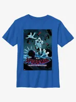 Marvel Spider-Man: Across The Spider-Verse Spot vs. Spider-Man Poster Youth T-Shirt