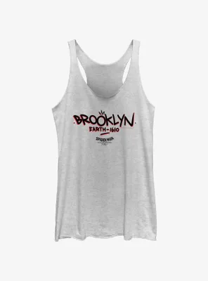 Marvel Spider-Man: Across The Spider-Verse Brooklyn Earth-1610 Womens Tank Top