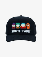 South Park Characters Embroidered Snapback Hat