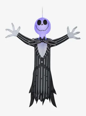 Disney Nightmare Before Christmas Hanging Jack Blinking Lights Airblown