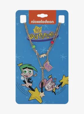 The Fairly OddParents Icons Layered Necklace