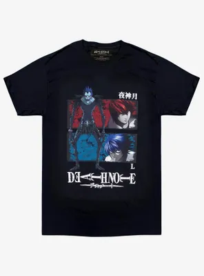 Death Note Character Panels T-Shirt