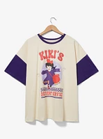 Studio Ghibli Kiki's Delivery Service Color Block Women's Plus T-Shirt — BoxLunch Exclusive