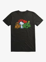 Peanuts Peace Love Recycle T-Shirt