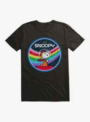 Peanuts Rainbow Space Snoopy T-Shirt