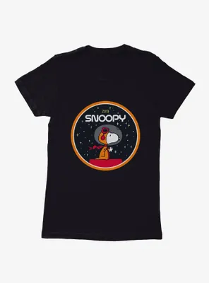 Peanuts Snoopy Astronaut Womens T-Shirt