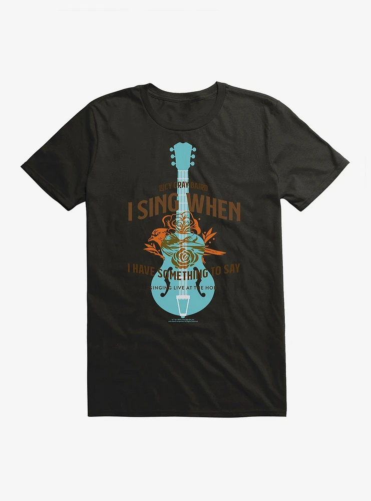 Hunger Games: The Ballad Of Songbirds And Snakes Lucy Gray Baird Guitar T-Shirt