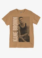 Kane Brown Portrait Boyfriend Fit Girls T-Shirt