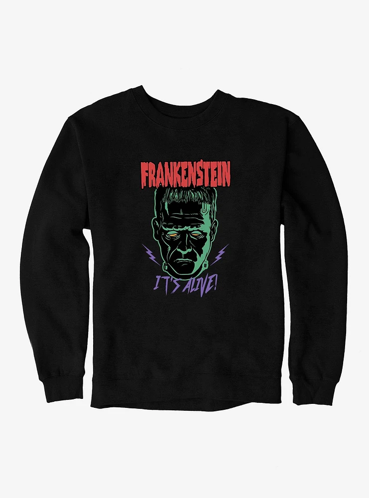 Universal Monsters Frankenstein It's Alive Sweatshirt