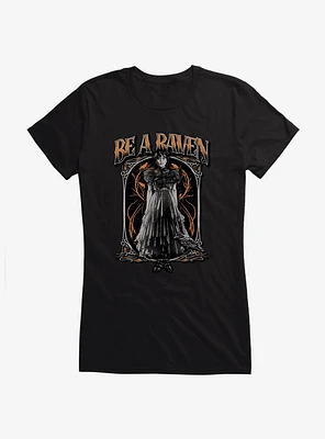 Wednesday Be A Raven Girls T-Shirt
