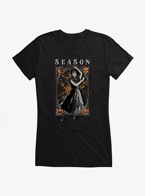 Wednesday Season Of The Dead Girls T-Shirt