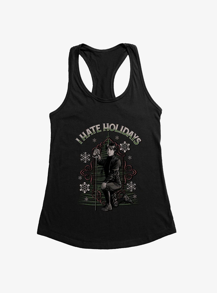 Wednesday I Hate Holidays Girls Tank