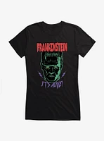 Universal Monsters Frankenstein It's Alive Girls T-Shirt