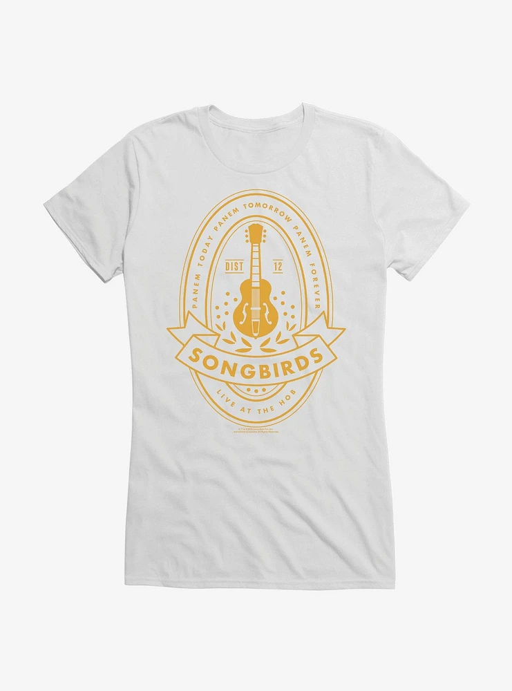 Hunger Games: The Ballad Of Songbirds And Snakes Live At Hob Girls T-Shirt