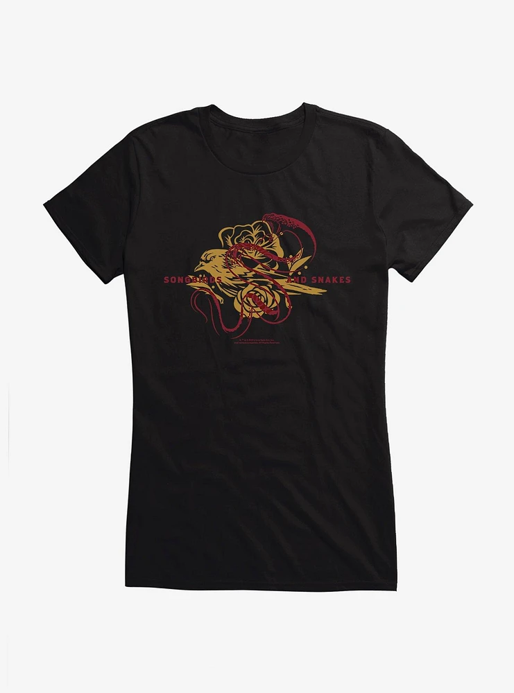 Hunger Games: The Ballad Of Songbirds And Snakes Songbrids Logo Girls T-Shirt