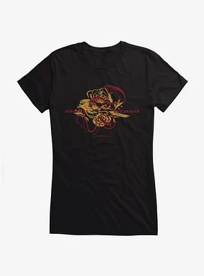 Hunger Games: The Ballad Of Songbirds And Snakes Songbrids Logo Girls T-Shirt