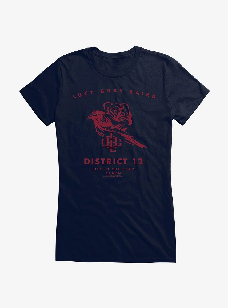 Hunger Games: The Ballad Of Songbirds And Snakes Lucy Gray Baird District 12 Girls T-Shirt