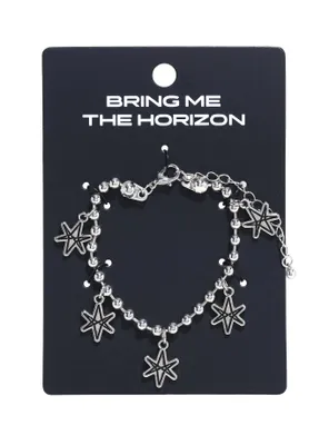Bring Me The Horizon Unicursal Hexagram Charm Bracelet