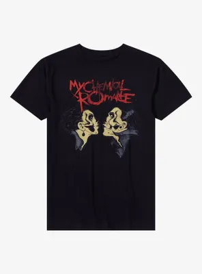 My Chemical Romance Kissing Ghouls Boyfriend Fit Girls T-Shirt
