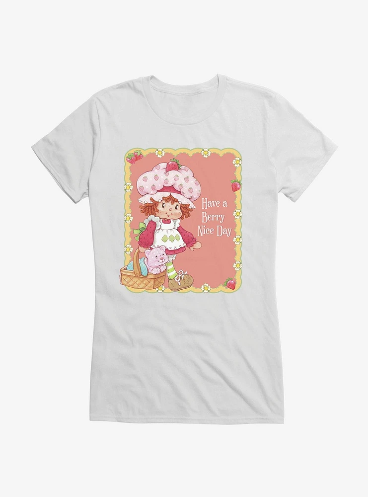 Strawberry Shortcake A Berry Nice Day Girls T-Shirt