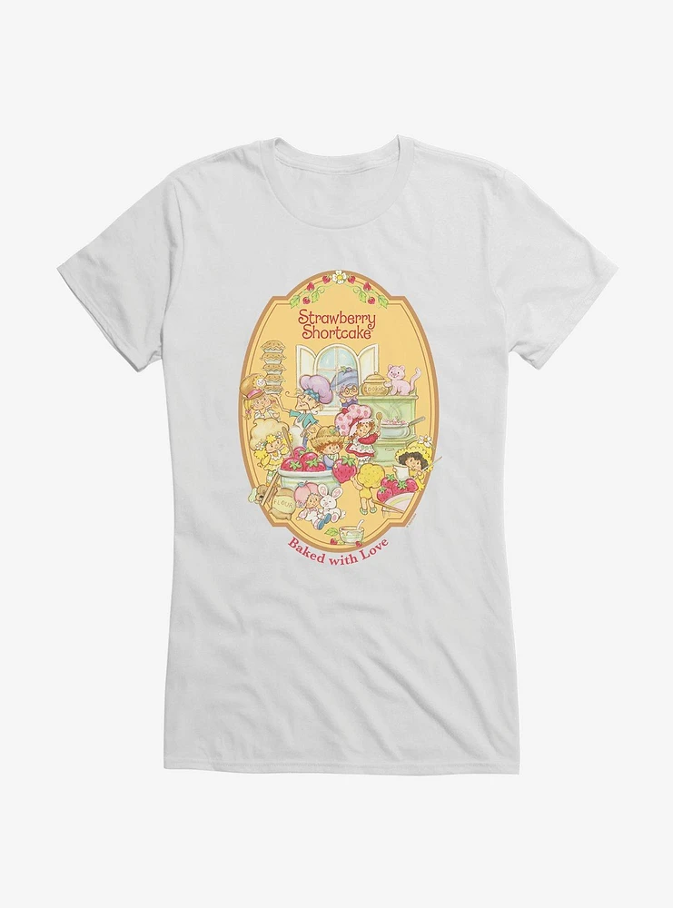 Strawberry Shortcake Baked With Love Girls T-Shirt