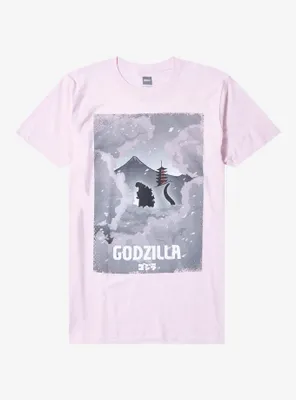 Godzilla Cherry Blossom T-Shirt