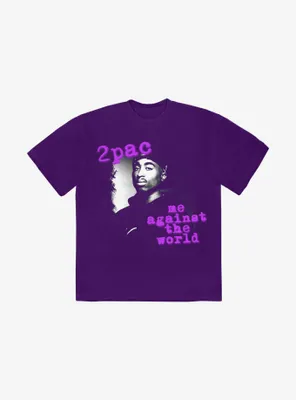 Tupac Me Against The World Boyfriend Fit Girls T-Shirt