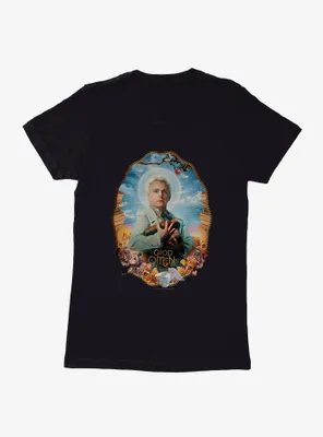 Good Omens Aziraphale Portrait Womens T-Shirt