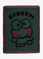 Sanrio Keroppi Jacquard Tapestry Throw